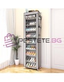 Текстилен органайзер за обувки 9 редов